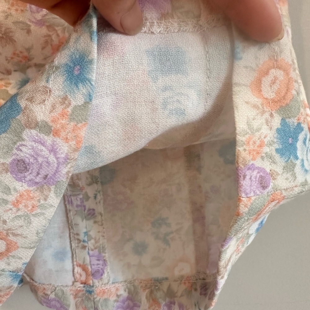 Floral Ruffle Two-Piece Set, professional custom made. - Picture 6 of 15